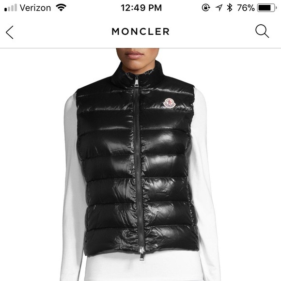 ghany moncler vest